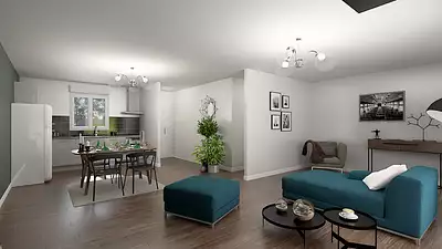 Maison neuve, 75 m²