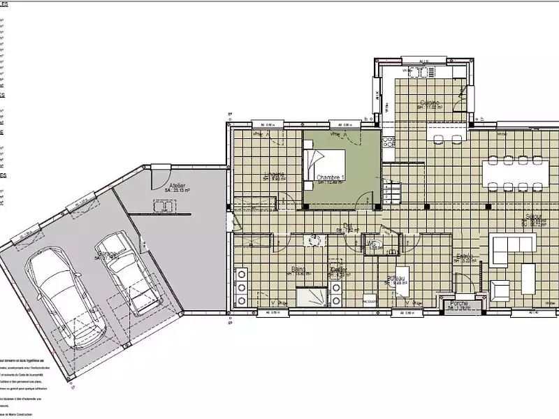 Maison neuve, 191 m² - Saint-Ouen-en-Belin (72220)