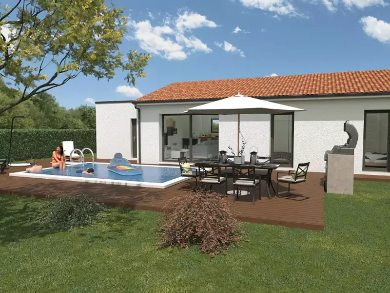 Maison neuve, 73 m² - Roquettes (31120)