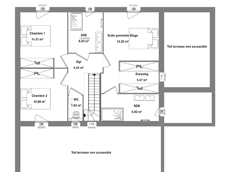 Maison neuve, 150 m² - Fondettes (37230)