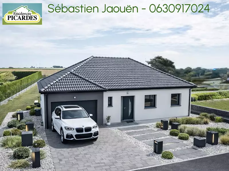 Maison neuve, 88,19 m² - Compiègne (60200)