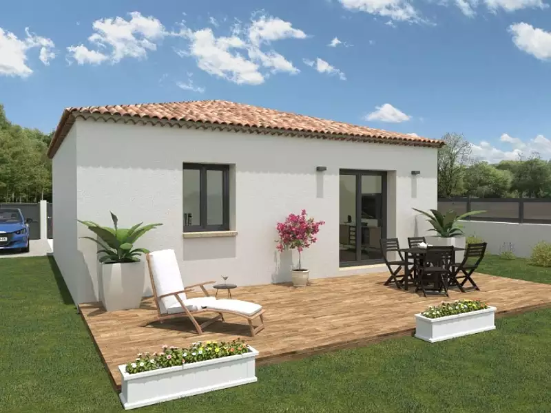 Maison neuve, 50 m² - Carnoules (83660)