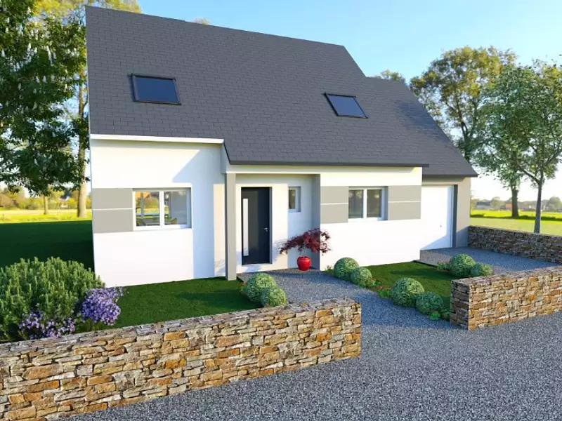 Maison neuve, 100 m² - Roézé-sur-Sarthe (72210)
