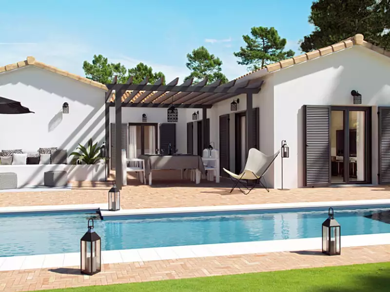 Maison neuve, 97 m² - Le Taillan-Médoc (33320)