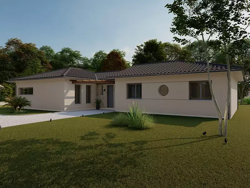 Maison neuve, 93 m² - Cénac-et-Saint-Julien (24250)