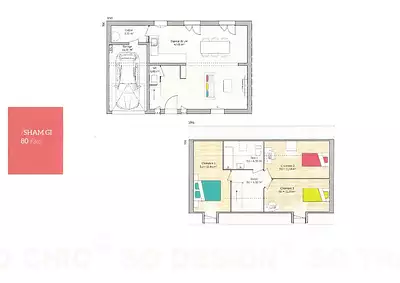Maison neuve, 80 m²