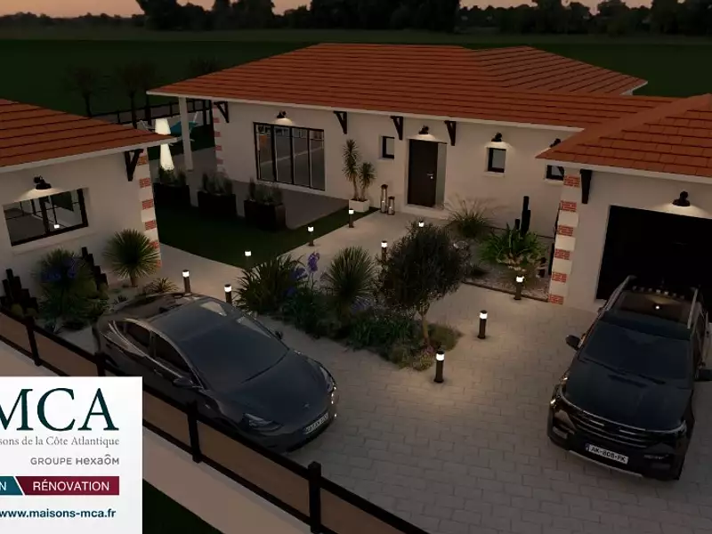 Maison neuve, 135 m² - Audenge (33980)