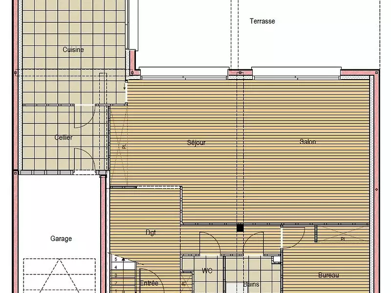 Maison neuve, 140 m² - Changé (72560)