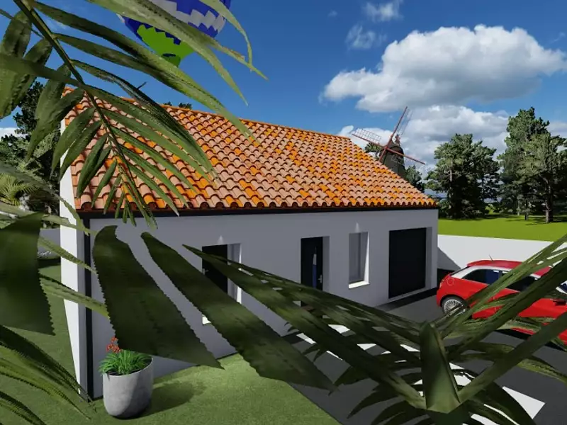 Maison neuve, 54 m² - Brem-sur-Mer (85470)