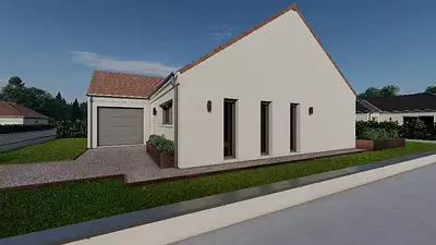 Maison neuve, 90 m²