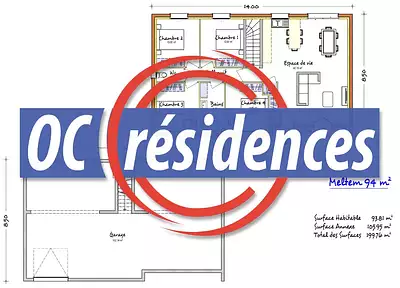 Maison neuve, 95 m²