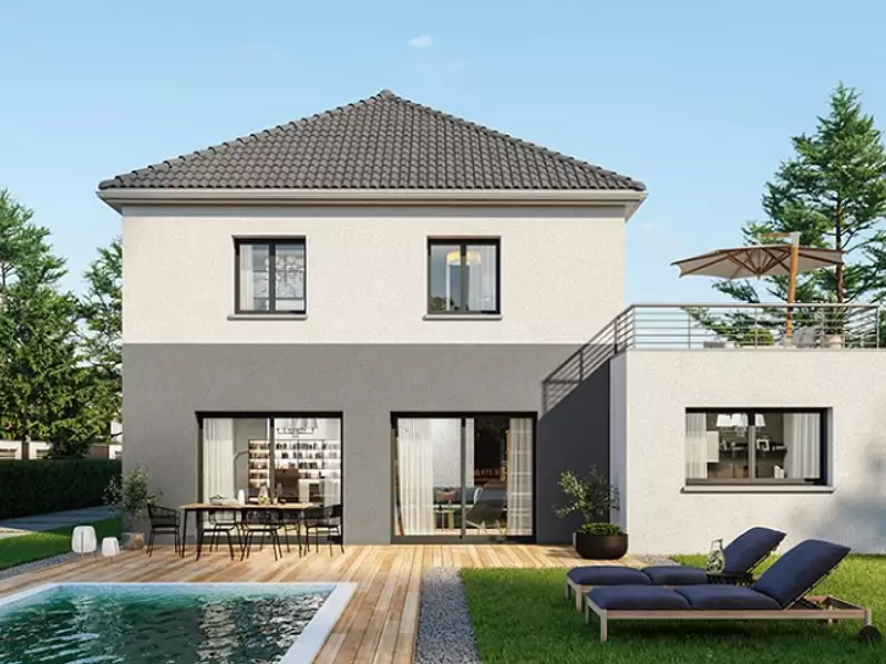 Maison neuve, 120 m² - Bazoches-sur-Guyonne (78490)