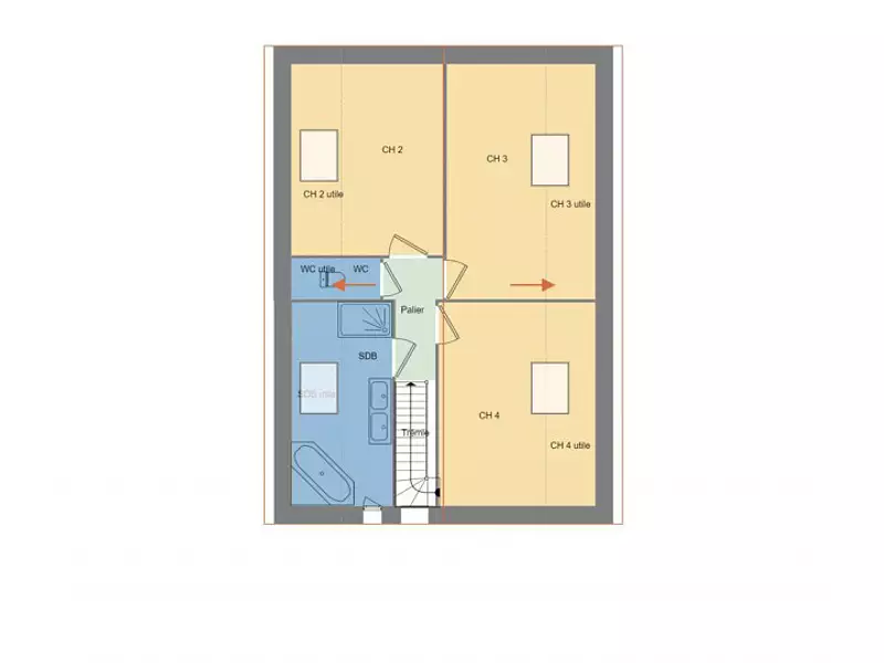 Maison neuve, 131 m² - Riantec (56670)