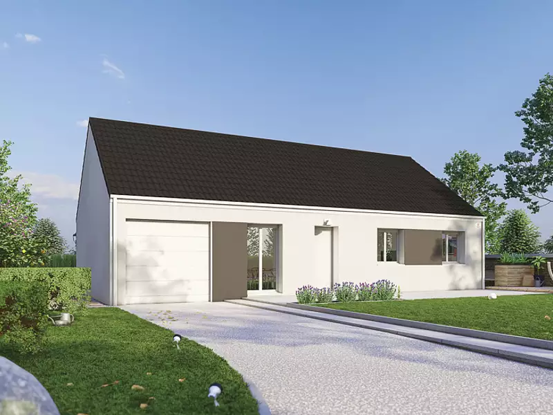 Maison neuve, 99 m² - Boussy-Saint-Antoine (91800)
