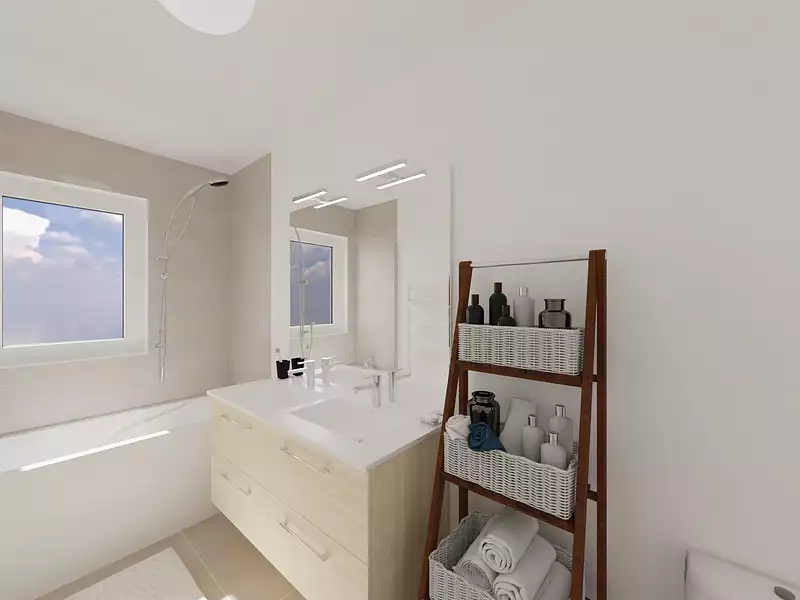Maison neuve, 123,36 m² - Grangues (14160)