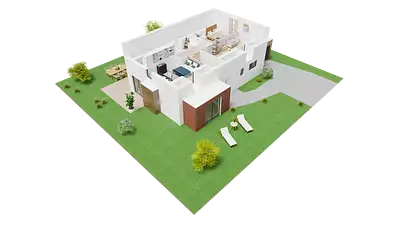 Maison neuve, 124,92 m²