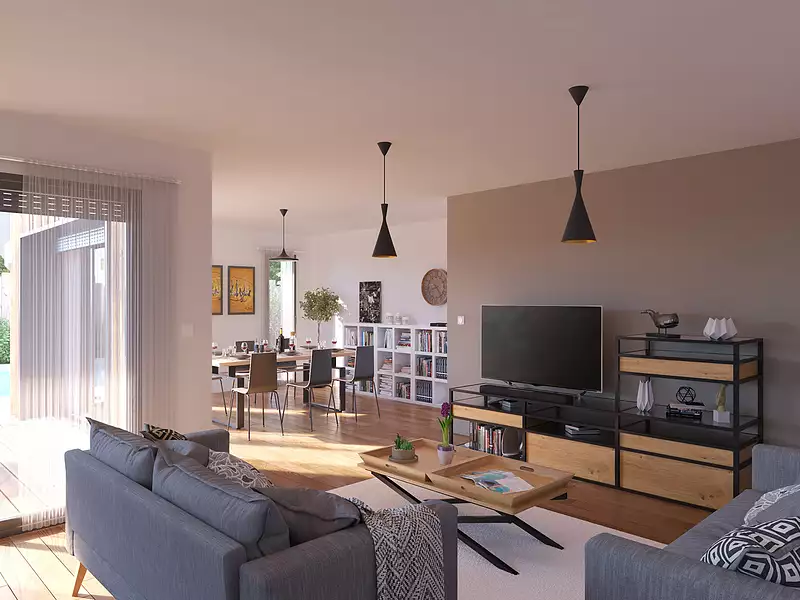 Maison neuve, 138 m² - Le Teich (33470)