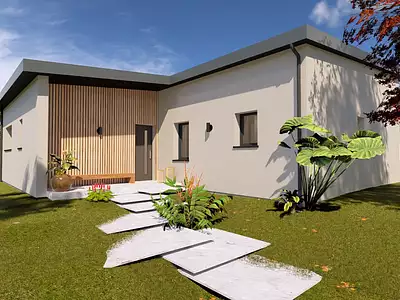 Maison neuve, 95,99 m²