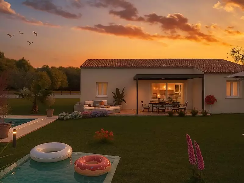 Maison neuve, 77 m² - Camps-la-Source (83170)