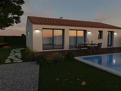 Maison neuve, 100 m²