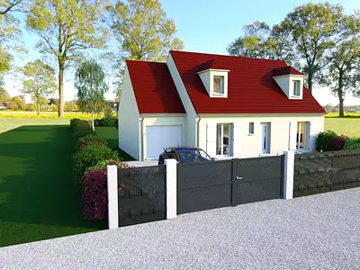 Maison neuve, 126,97 m²