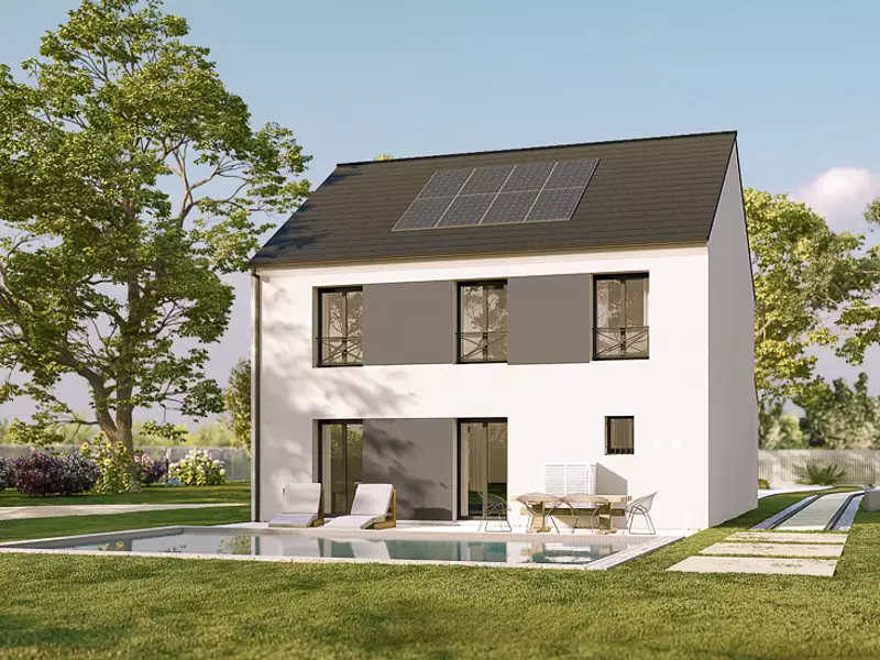 Maison neuve, 126 m² - Boussy-Saint-Antoine (91800)