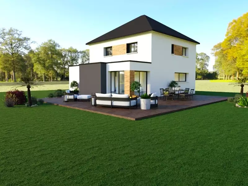 Maison neuve, 120 m² - Franqueville-Saint-Pierre (76520)