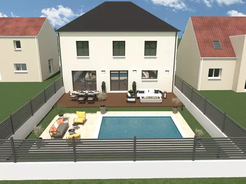 Maison neuve, 120 m² - Saint-Leu-la-Forêt (95320)