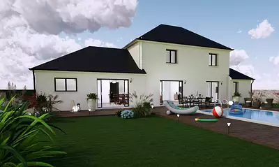 Maison neuve, 145 m²