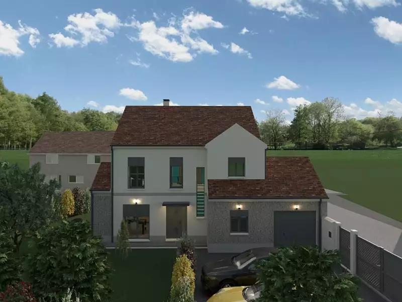 Maison neuve, 122 m² - Luzarches (95270)