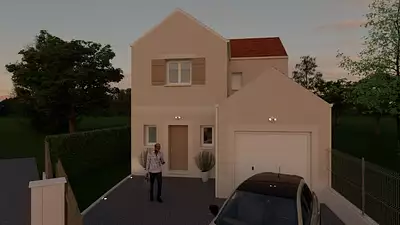 Maison neuve, 90 m²