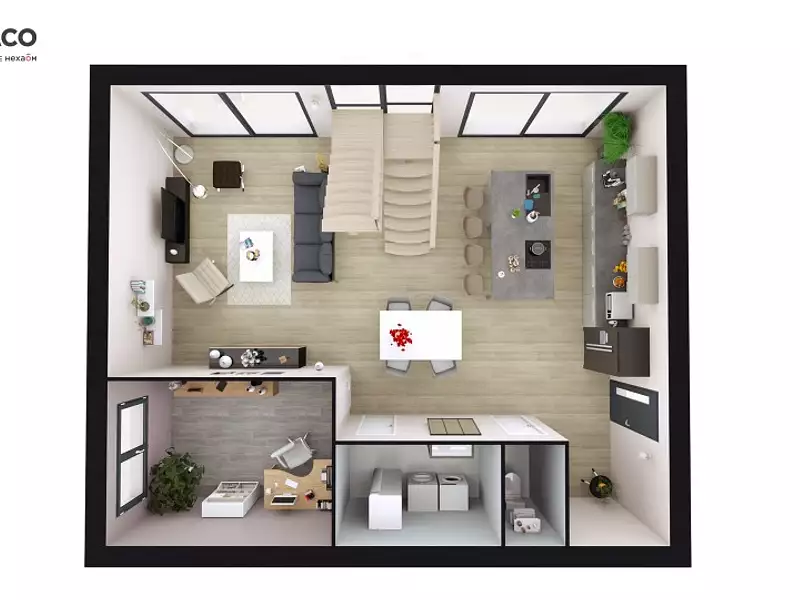 Maison neuve, 140 m² - Mont-Saint-Aignan (76130)