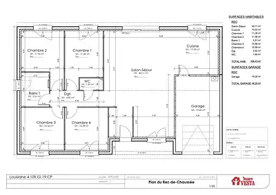 Maison neuve, 101 m²