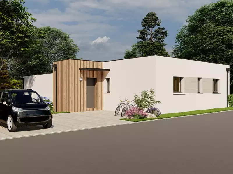 Maison neuve, 104 m² - Sainte-Hermine (85210)