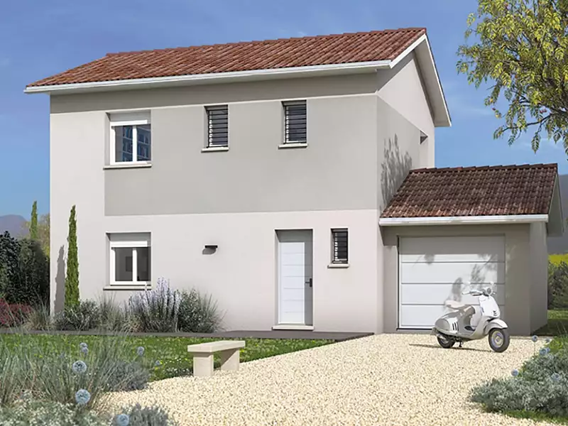 Maison neuve, 113 m² - Hauteville-sur-Fier (74150)