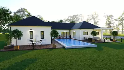 Maison neuve, 200 m²