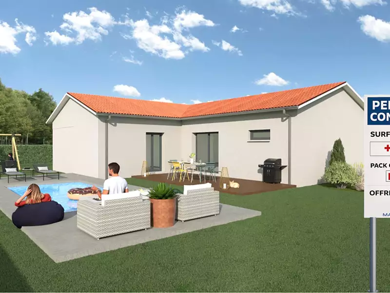 Maison neuve, 105 m² - Yssingeaux (43200)