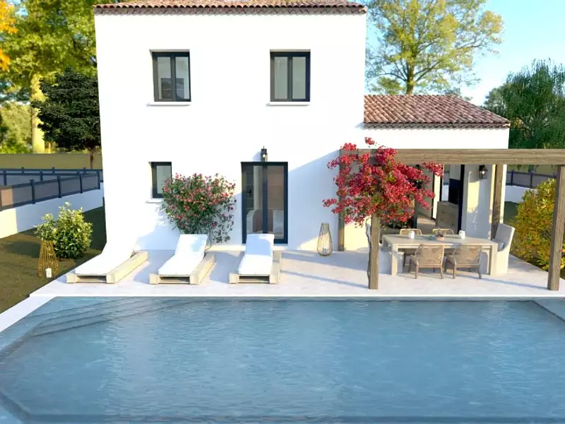 Maison neuve, 100 m² - Carnoules (83660)