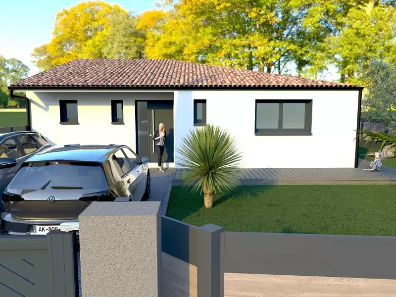 Maison neuve, 90 m² - Palaja (11570)