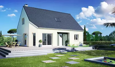 Maison neuve, 92,32 m²