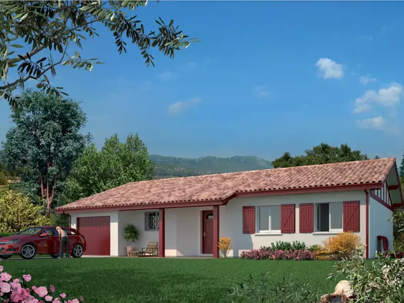 Maison neuve, 111 m² - Sames (64520)