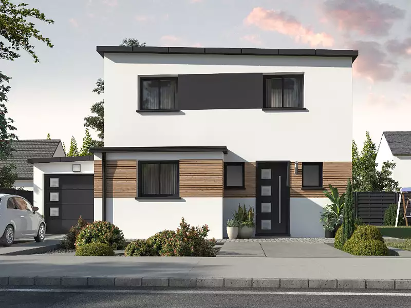 Maison neuve, 89 m² - Plouguerneau (29880)