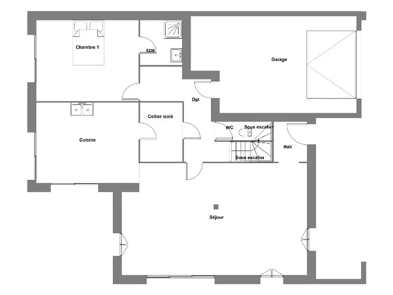 Maison neuve, 149 m² - Ploemeur (56270)