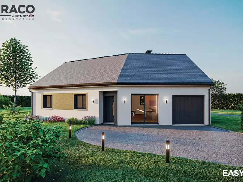 Maison neuve, 85 m² - Boissey-le-Châtel (27520)