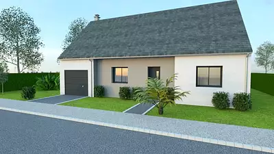 Maison neuve, 76 m²