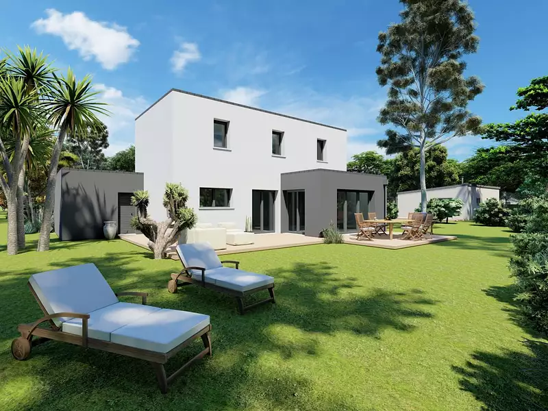 Maison neuve, 115 m² - Saint-Grégoire (35760)