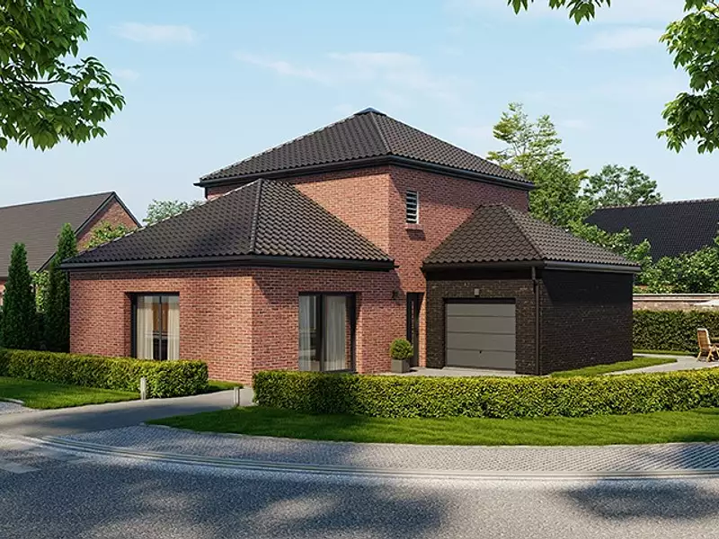 Maison neuve, 125 m² - Mons-en-Pévèle (59246)