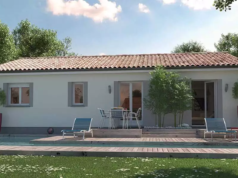 Maison neuve, 64 m² - Salles (33770)