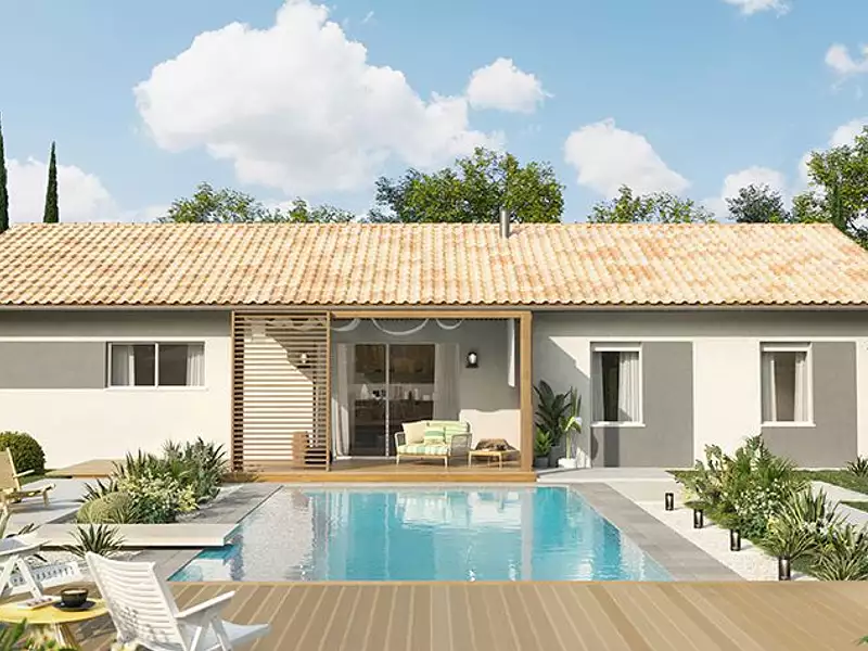 Maison neuve, 100 m² - Bascons (40090)