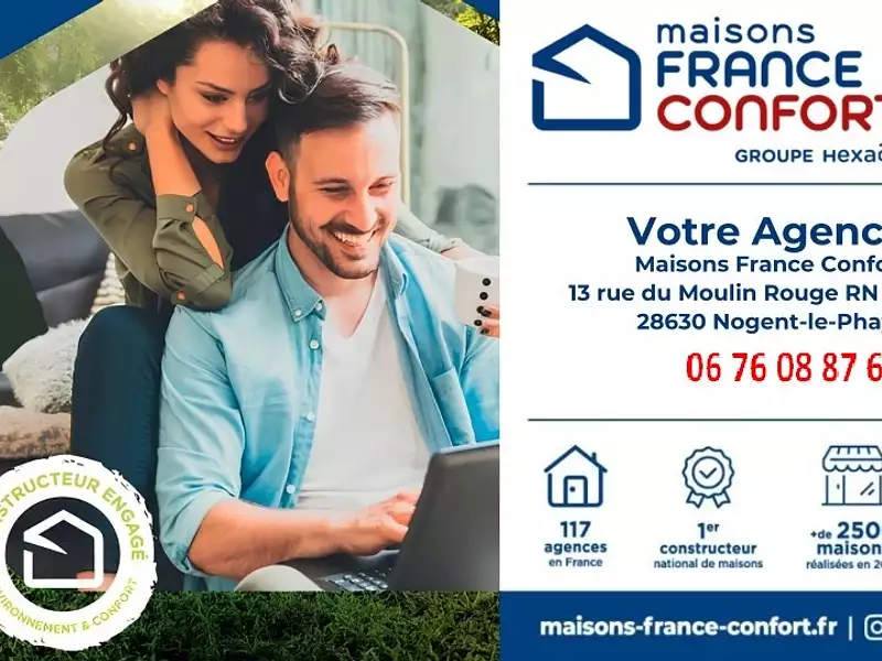 Maison neuve, 71 m² - Les Villages Vovéens (28150)